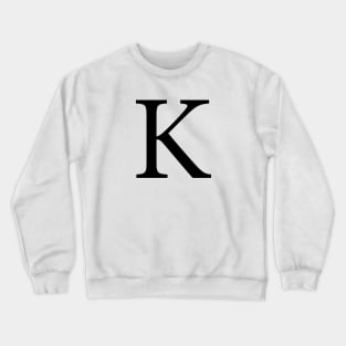 Black Kappa Crewneck Sweatshirt